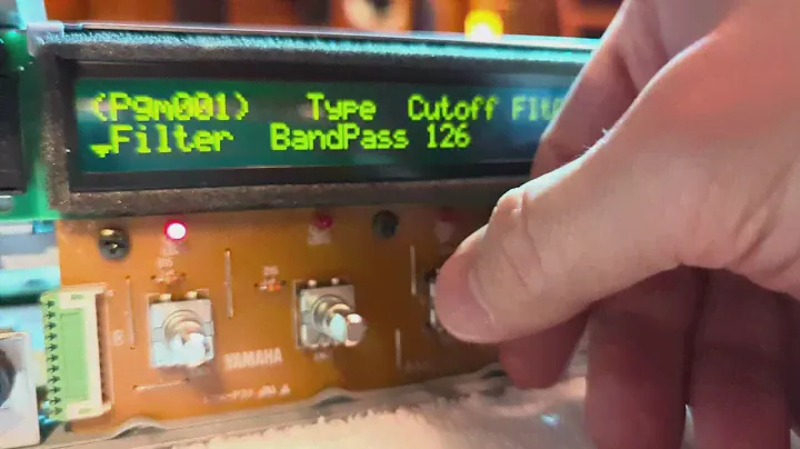Yamaha A3000 Encoder Replacement SUCCESS!