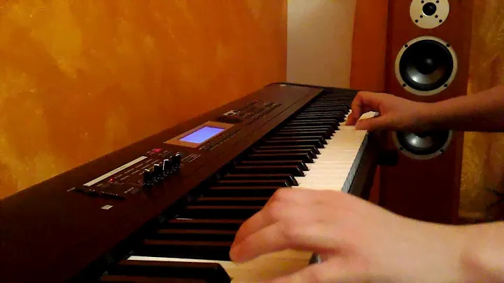 Broken Ballad on piano by Eugene - Korg Triton TR88 practice