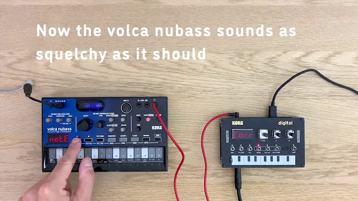 KORG volca nubass + KORG NTS-1 (feat. Corrosion by Sinevibes)