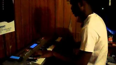improvising on my korg triton le