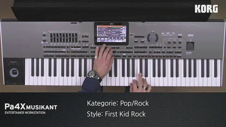 KORG Pa4X MUSIKANT Style Demos: POP & ROCK Styles