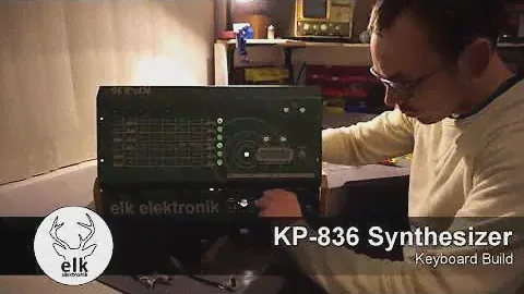 KP-836 Synthesizer Build Custom Korg Poly-800 Mod