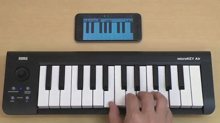 KORGキーボード「microKEY Air」を使ってみた！