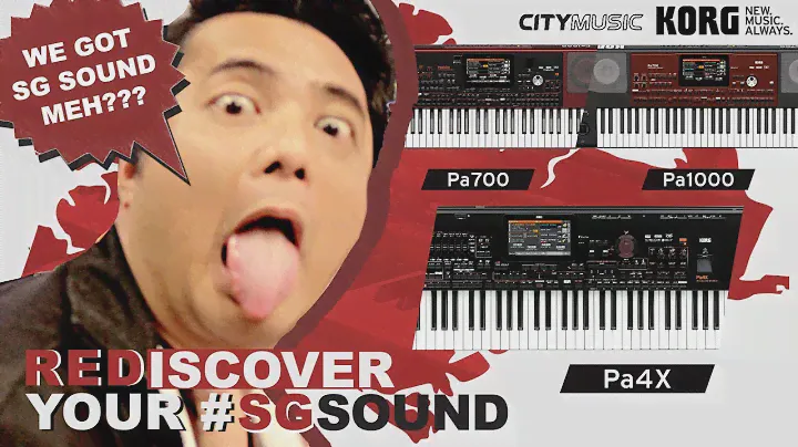 Rediscover Your Singapore Sound | KORG Professional Arrangers PA700, PA1000 & Pa4x #PaSGSounds