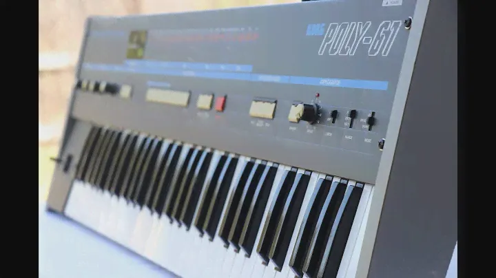Korg Poly-61 Analog Programmable Synthesizer - 1980's Vintage