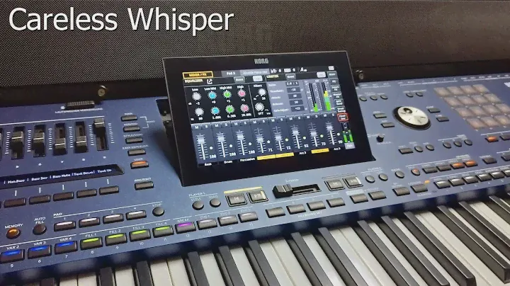 KORG Pa5X Musikant - Careless Whisper (George Michael), cover, factory style "Careless Pop"