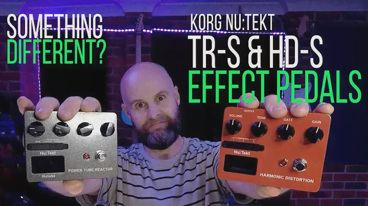 Korg Nu:Tekt TR-S and HD-S EFFECT PEDAL Kits - First Look