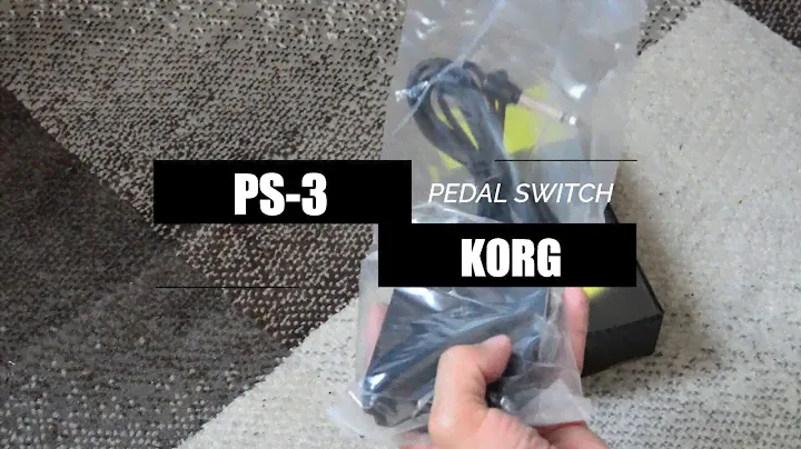 KORG PS-3, un pedal conmutador compacto perfecto para el escenario