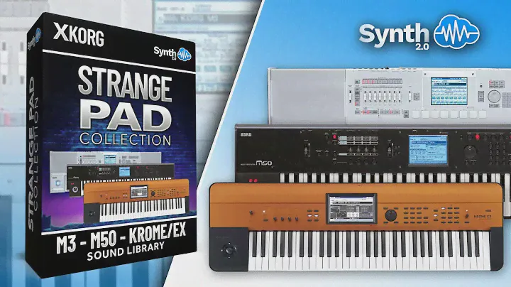 STRANGE PAD COLLECTION | SOUND BANK on KORG M3 / M50 / KROME / EX