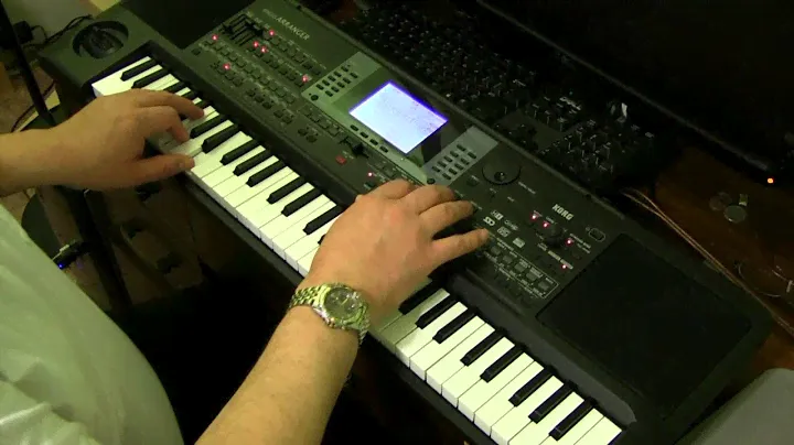 Korg MicroArranger: Rock Ballad with Sax and Piano
