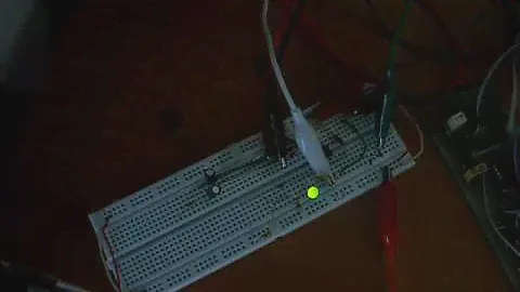 Korg MS-10 MG (Modulation Generator) - Improved on a Breadboard
