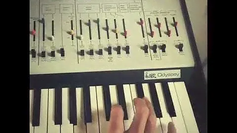 arp odyssey sync with pedal