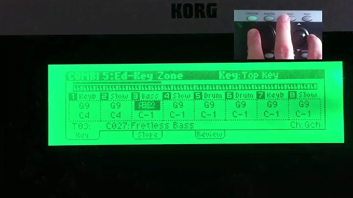 Korg X50. Как делать сплит/split и не только.
