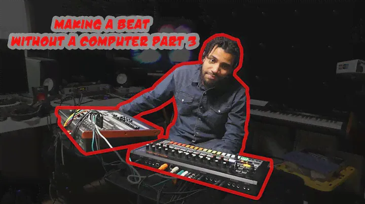 Making A Beat Without A Computer Part 3   Making The Beat and Recording It To Your Hardware DAW
