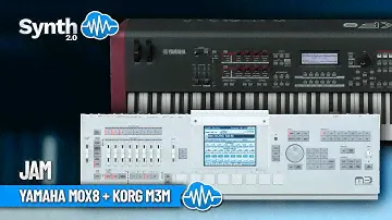 YAMAHA MOX8 + KORG M3m | Jam
