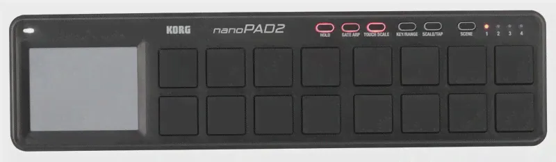 Контроллер KORG NANOPAD2-BK портативный-3