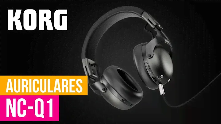 KORG NC-Q1 🎧 Nuevos auriculares con una avanzada tecnología de cancelación activa de ruido
