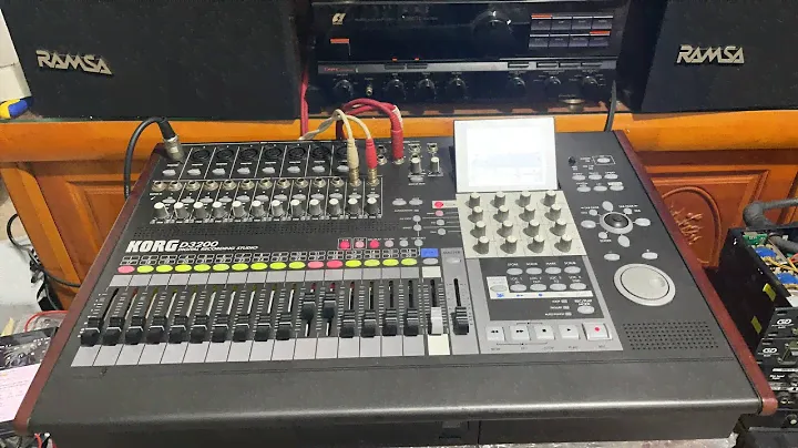 Test mixer KORG D3200