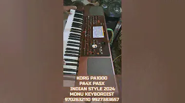 Korg Pa1000 Korg pa4x  Korg pa5x Indian Style 2024 #korgpa1000 #korgpa4x #korgpa5x #korgindia