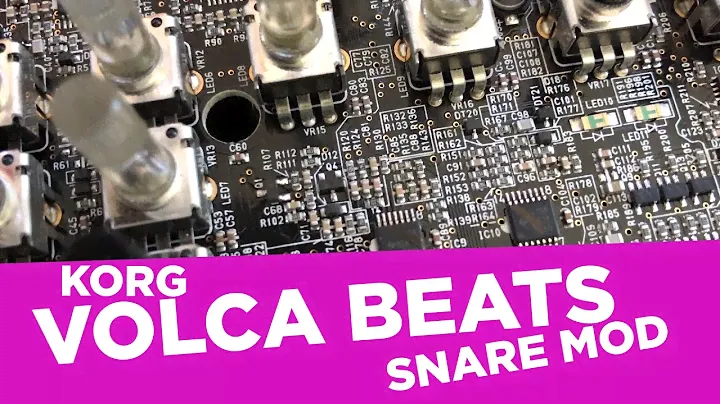 Snare Mod!: Korg Volca Beats