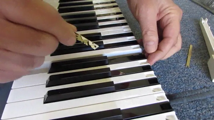 Korg Kronos - Removing a White Key