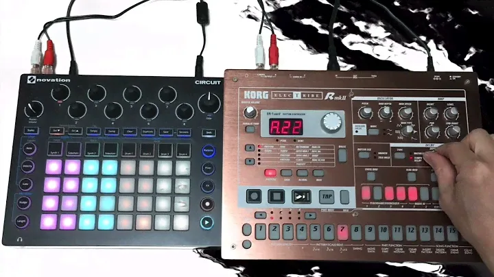 #078 Korg Electribe ER-1 MkII, Novation Circuit