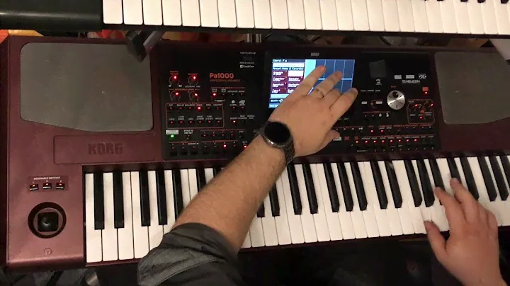 KORG Pa1000 - Checkin' out Sound & KAOSS FX