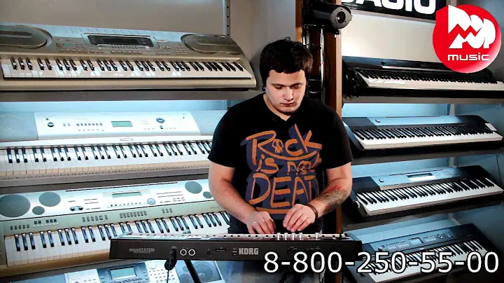 Клавишная рабочая станция KORG MICROSTATION