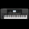 KORG PA300 удобен в переноске, оснащен клавиатурой-аранжировщиком, профессиональным аккомпанементом и электронным синтезатором-органом