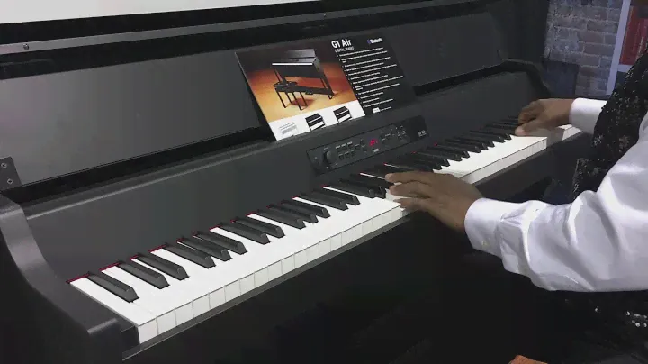 Kris Nicholson test drives the Korg G1 AIR at Namm 2020