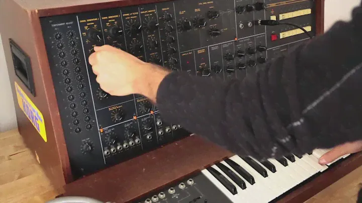 Korg PS-3200 Rare Vintage Poly Analog Synthesizer Demo PS3200 PS3100 PS3300