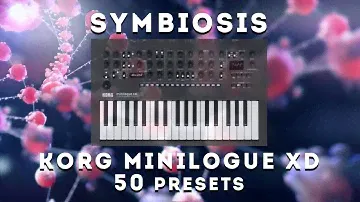 Korg Minilogue XD - "Symbiosis" 50 Presets & 42 Sequences