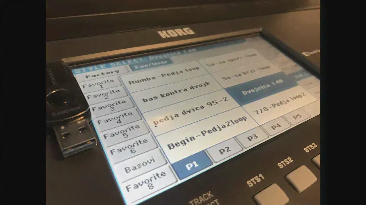 Style korg PA300, PA600/QT, PA900, PA3X, PA4X