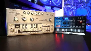 TB-303 Vs Korg Volca Nubass