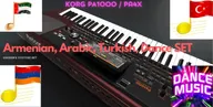 Korg PA1000 Pa4x SET Armenian / Arabic / Turkish / Dance Music