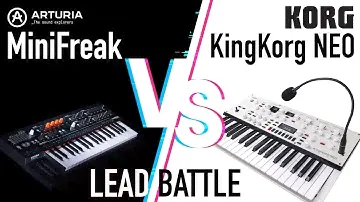 Arturia MiniFreak VS KingKorg NEO | LEAD BATTLE
