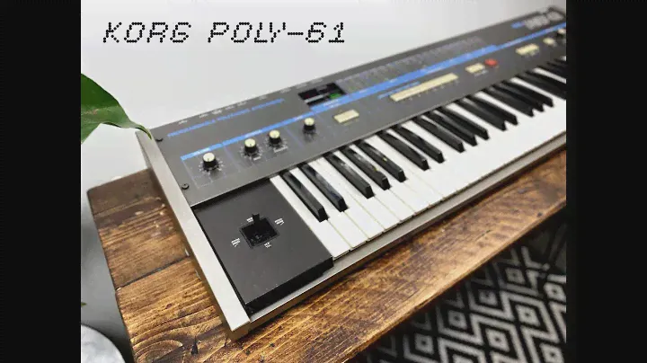 Korg Poly-61 Demo | Harmony Gear