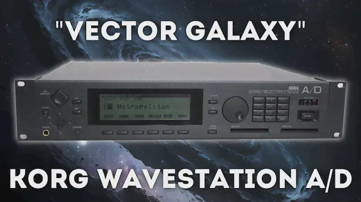 Korg Wavestation A/D - "Vector Galaxy" 150 Presets