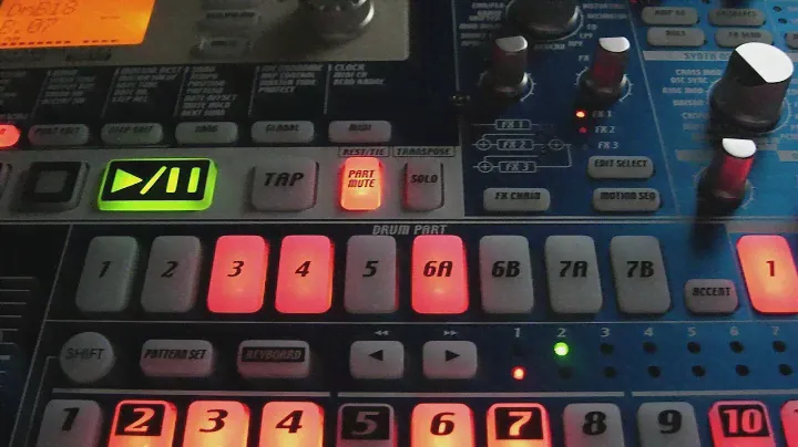 Enformig - Live Techno Set on Korg EMX-1