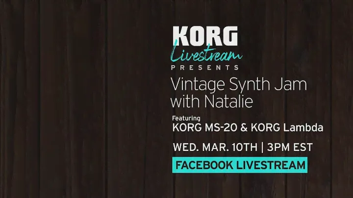 KORG Vintage Synth Jam