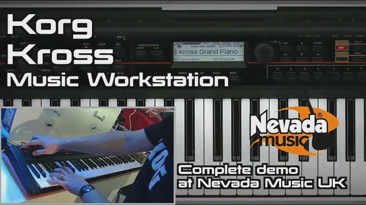 Korg Kross Keyboard Workstation Demo Part 1