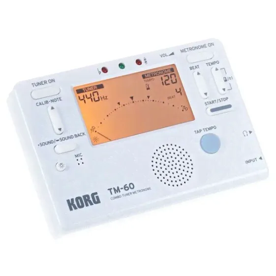 Korg TM-60C BK White-1