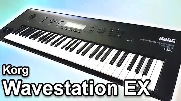 KORG WAVESTATION EX - Sounds, Presets & Ambient Soundscapes | Synth Demo
