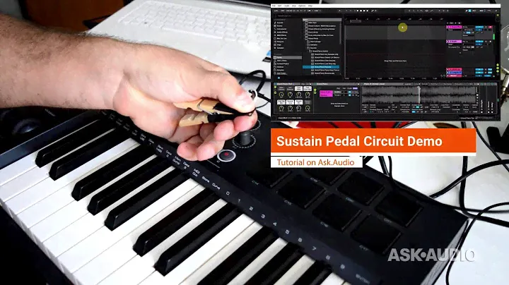 DIY MIDI Sustain Pedal Circuit