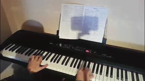 Korg SP280 - Piano sample through Midi