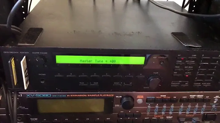 Korg M1/M1R Battery Replacement and Sysex transfer