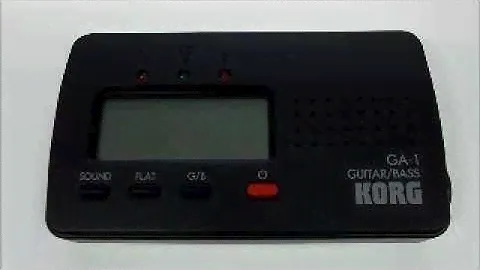 Тюнер для гитары и баса Korg GA 1