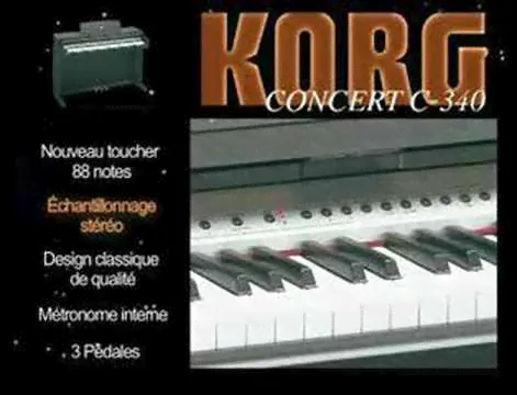 Piano Korg C340 (La Boite Noire)
