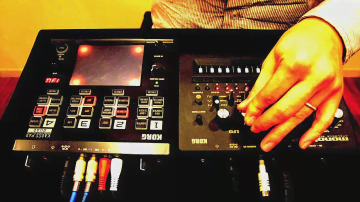 KORG monotribe x KAOSS PAD QUAD