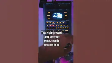 Prologue sounds #sp404 #digitakt #elektron #sampling #prologue #korg #minilogue